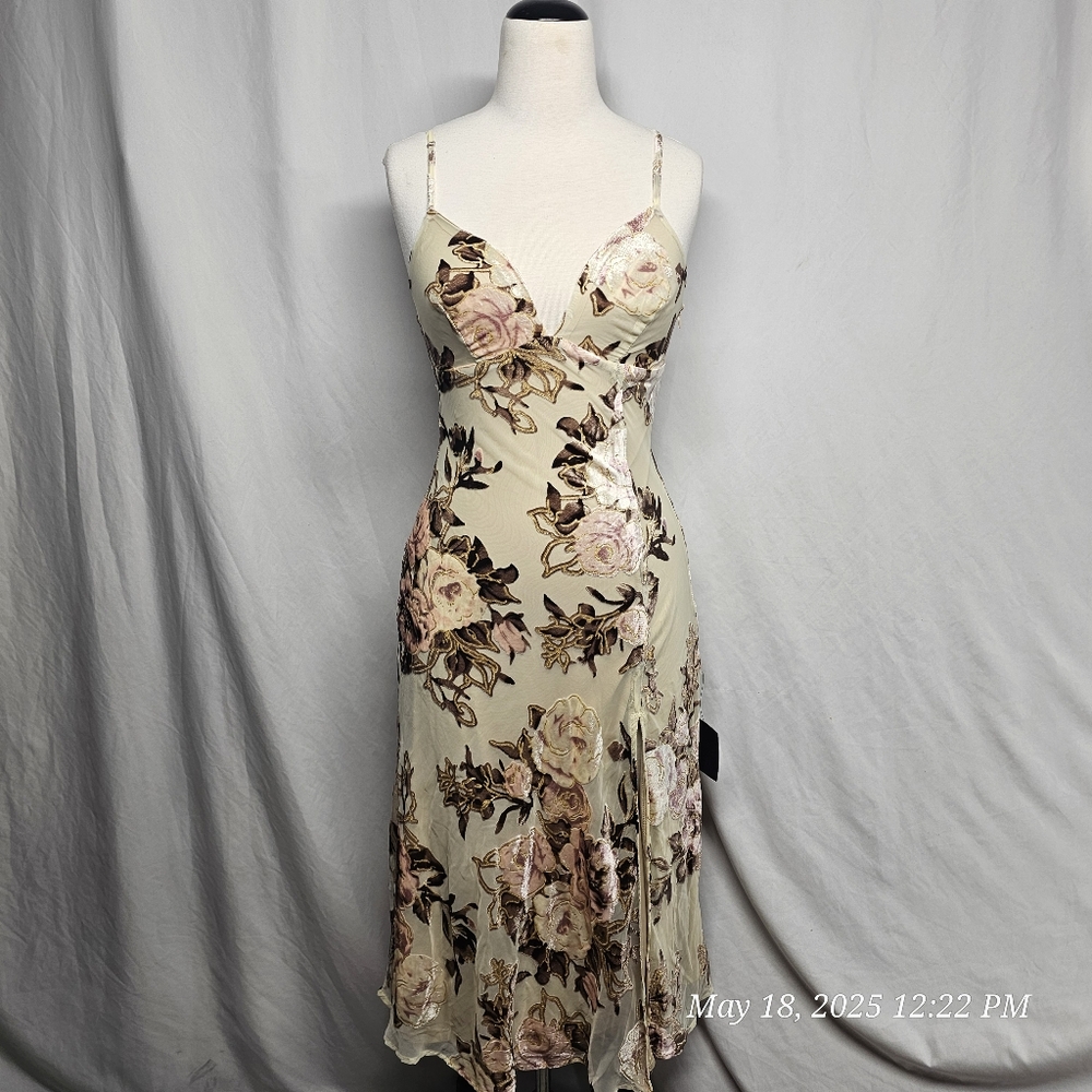 Lulu's Brown Spaghetti Strap Sundress for Weddings